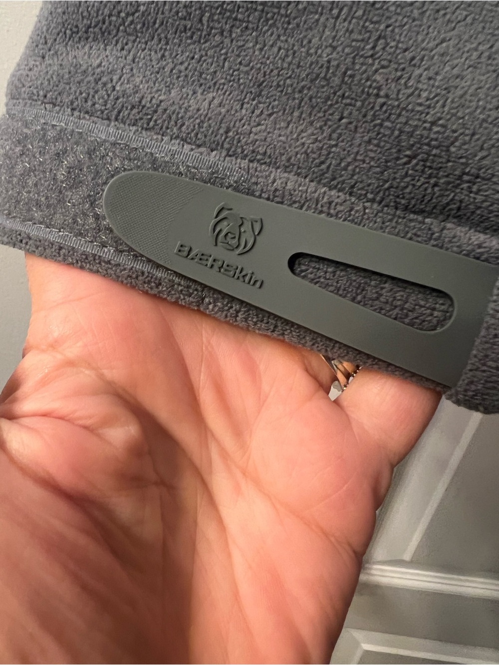 NWT Baerskin Tactical Supply Co gray hooded fleece jacket size s - Picture 3 of 11